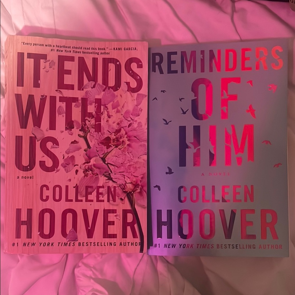 It Ends With Us & Reminders of Him Colleen Hoover Novels